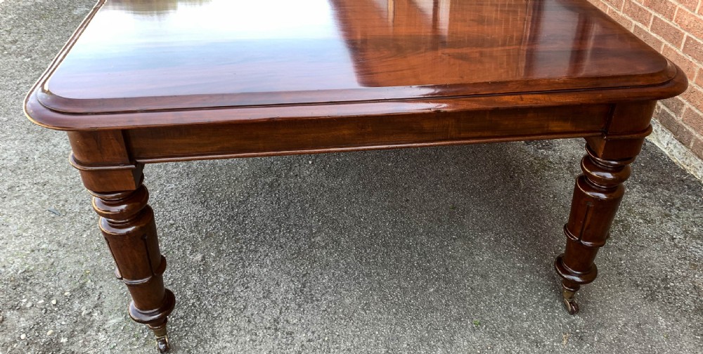 A Super Early Victorian Extending Dining Table View XVIII