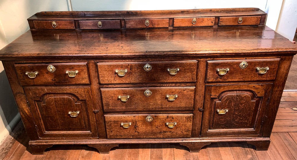 A Super Georgian Serving Dresser in Oak