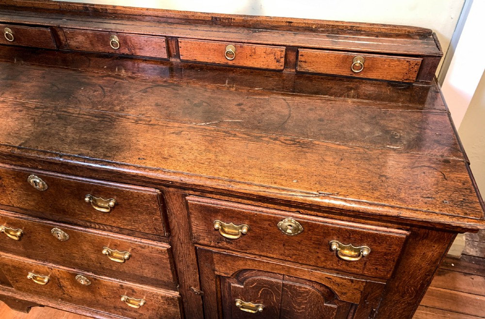 A Super Georgian Serving Dresser in Oak View II