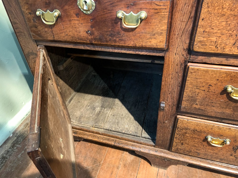 A Super Georgian Serving Dresser in Oak View IV