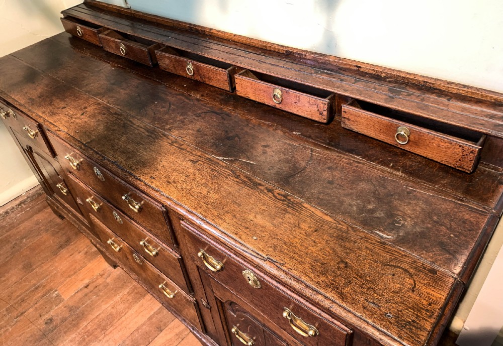 A Super Georgian Serving Dresser in Oak View VI
