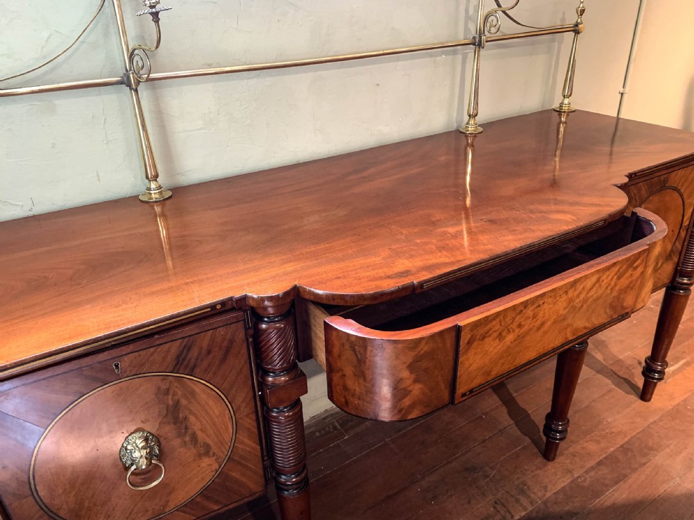 A Superb Georgian Serving Sideboard View VI
