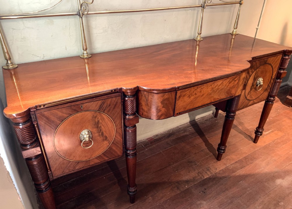 A Superb Georgian Serving Sideboard View VII