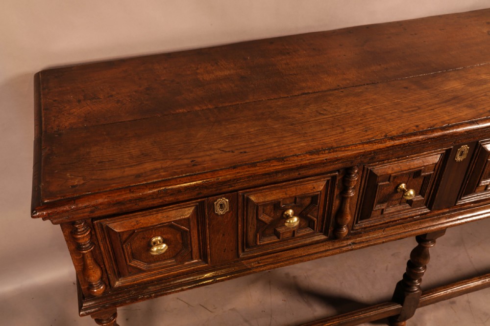 A Superb Early 18th century Serving Dresser in Oak View V