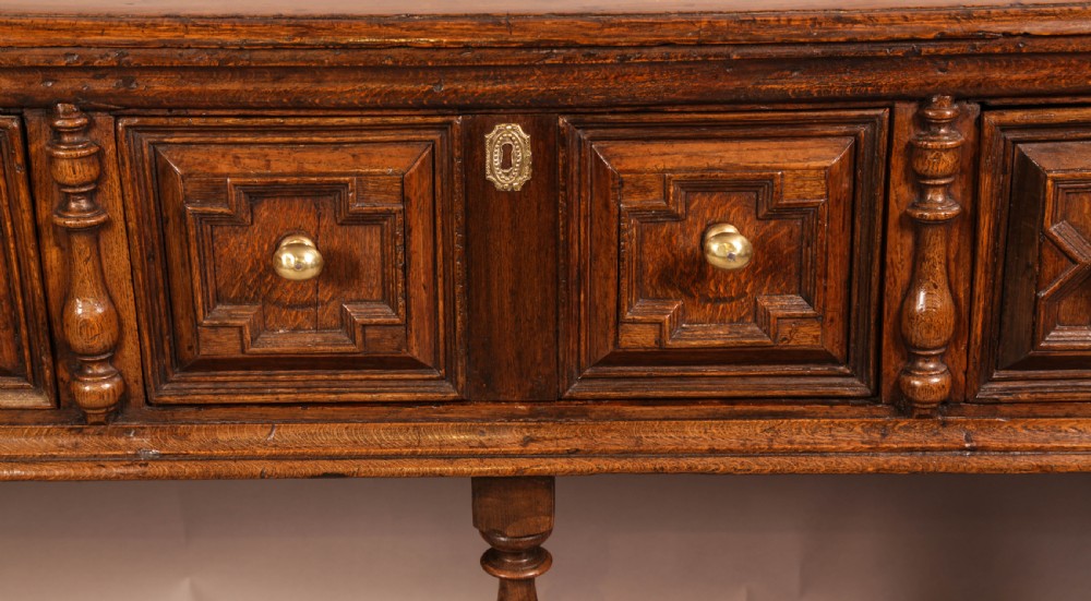 A Superb Early 18th century Serving Dresser in Oak View IX