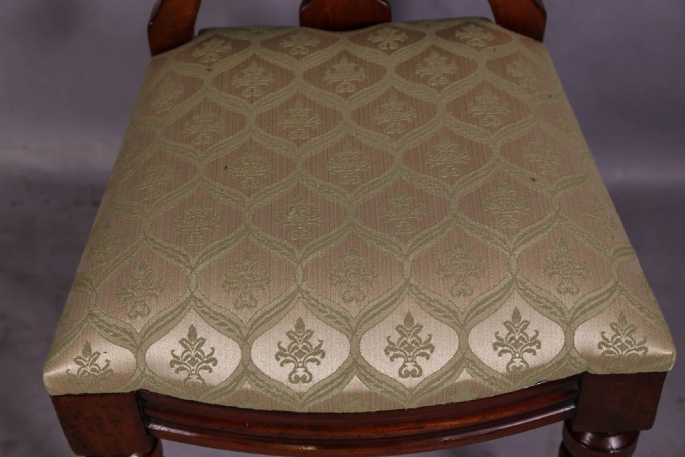 A Rare Set of 18 Victorian Spear Point Dining Chairs View VIII