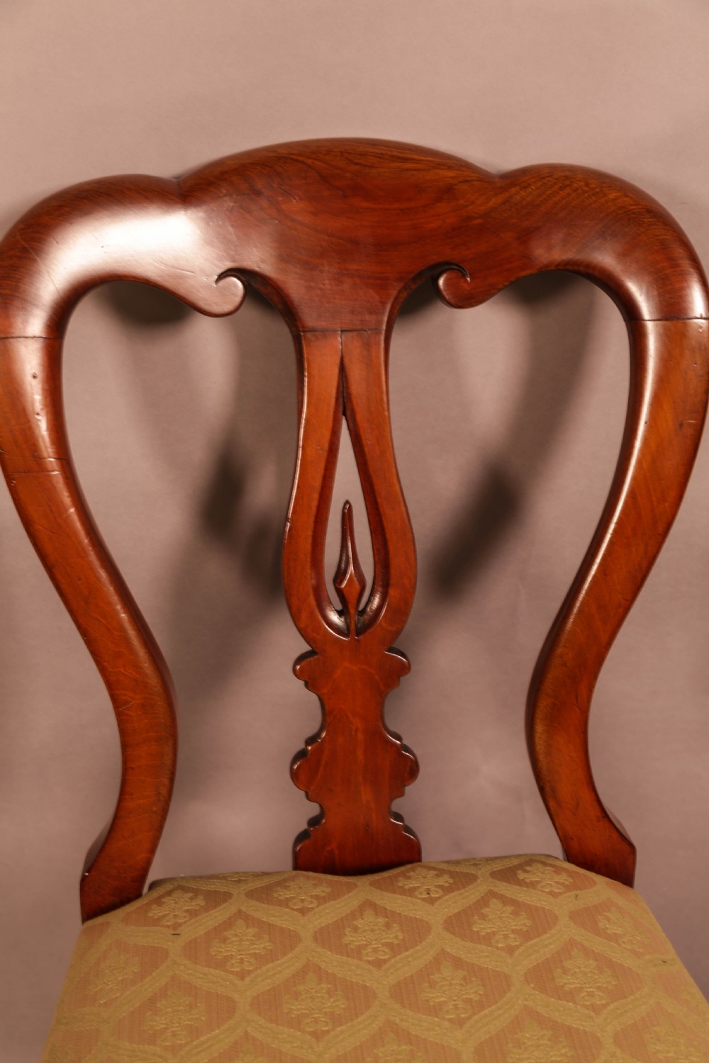 A Rare Set of 18 Victorian Spear Point Dining Chairs View IX