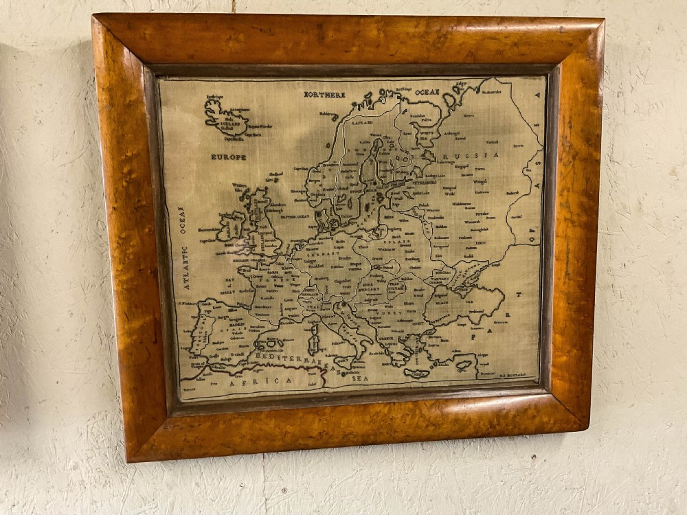 A Very good Map Sampler c 1840