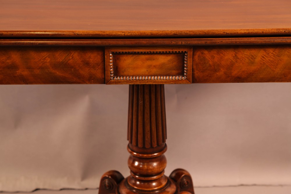A Georgian Mahogany Games Table  View II