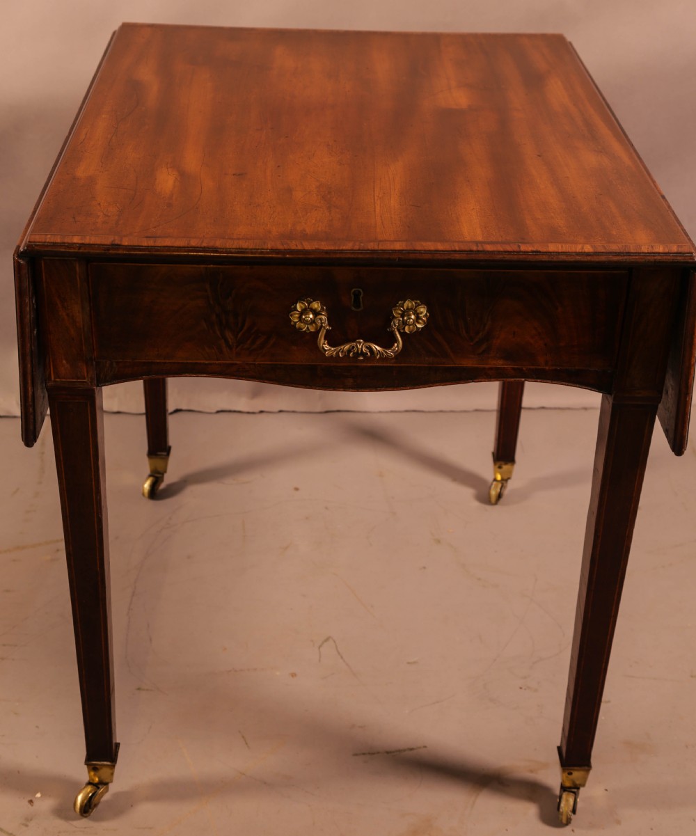 A Super Georgian Library Pembroke Table