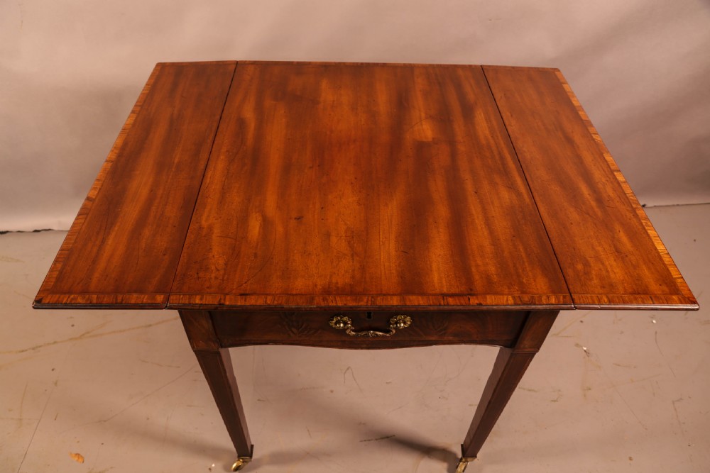 A Super Georgian Library Pembroke Table View V