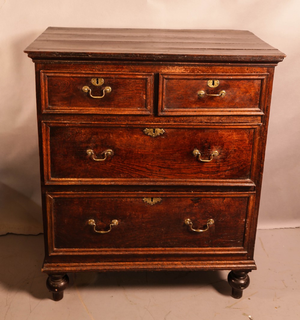 An 18th century Oak Chest of Drawers