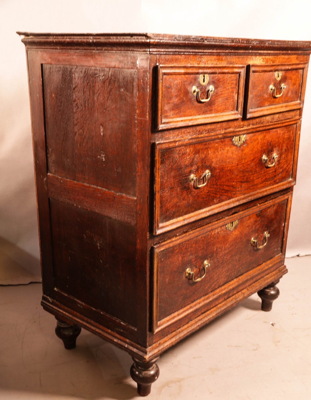 An 18th century Oak Chest of Drawers View II