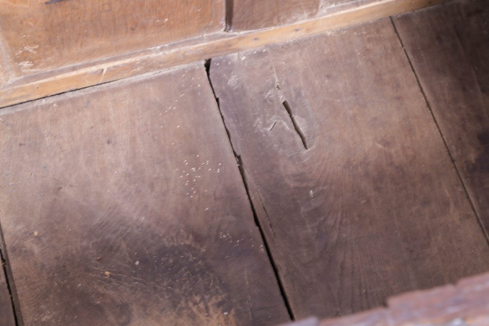 A Super 17th century Oak Dower Chest View X