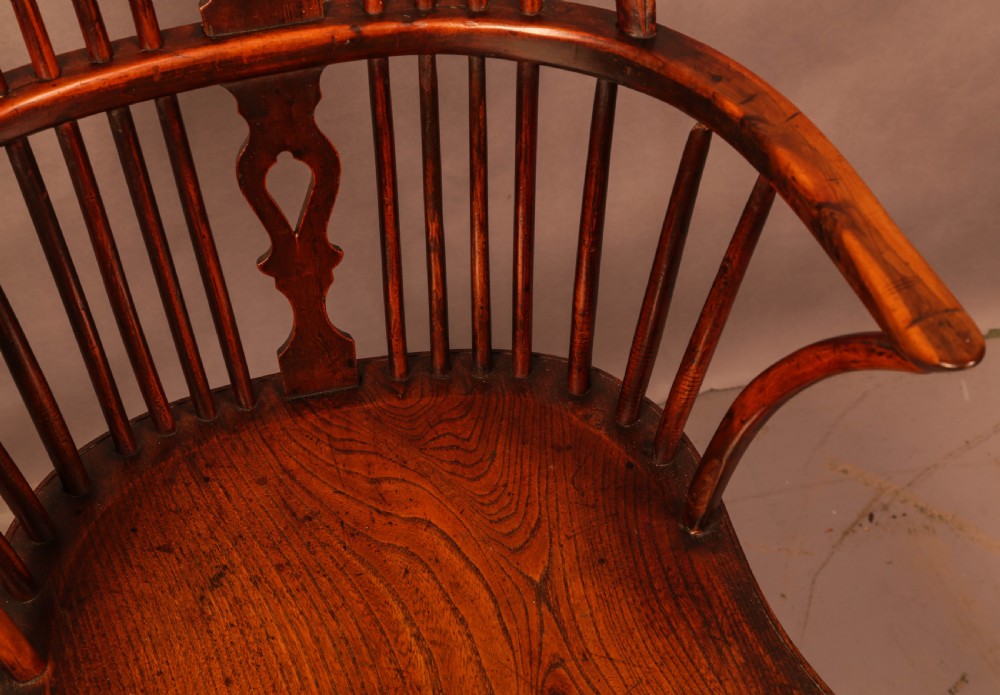 A Super Thames Valley Yew Windsor Chair View V