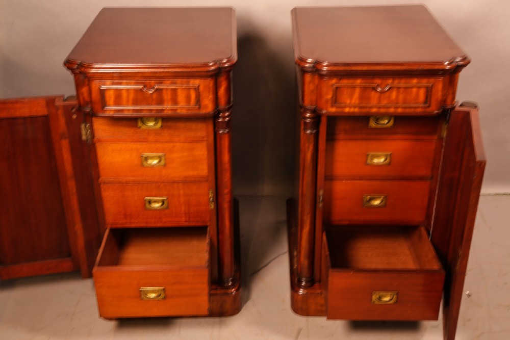 Fantastic Pair of Victorian Bedside Chests View III