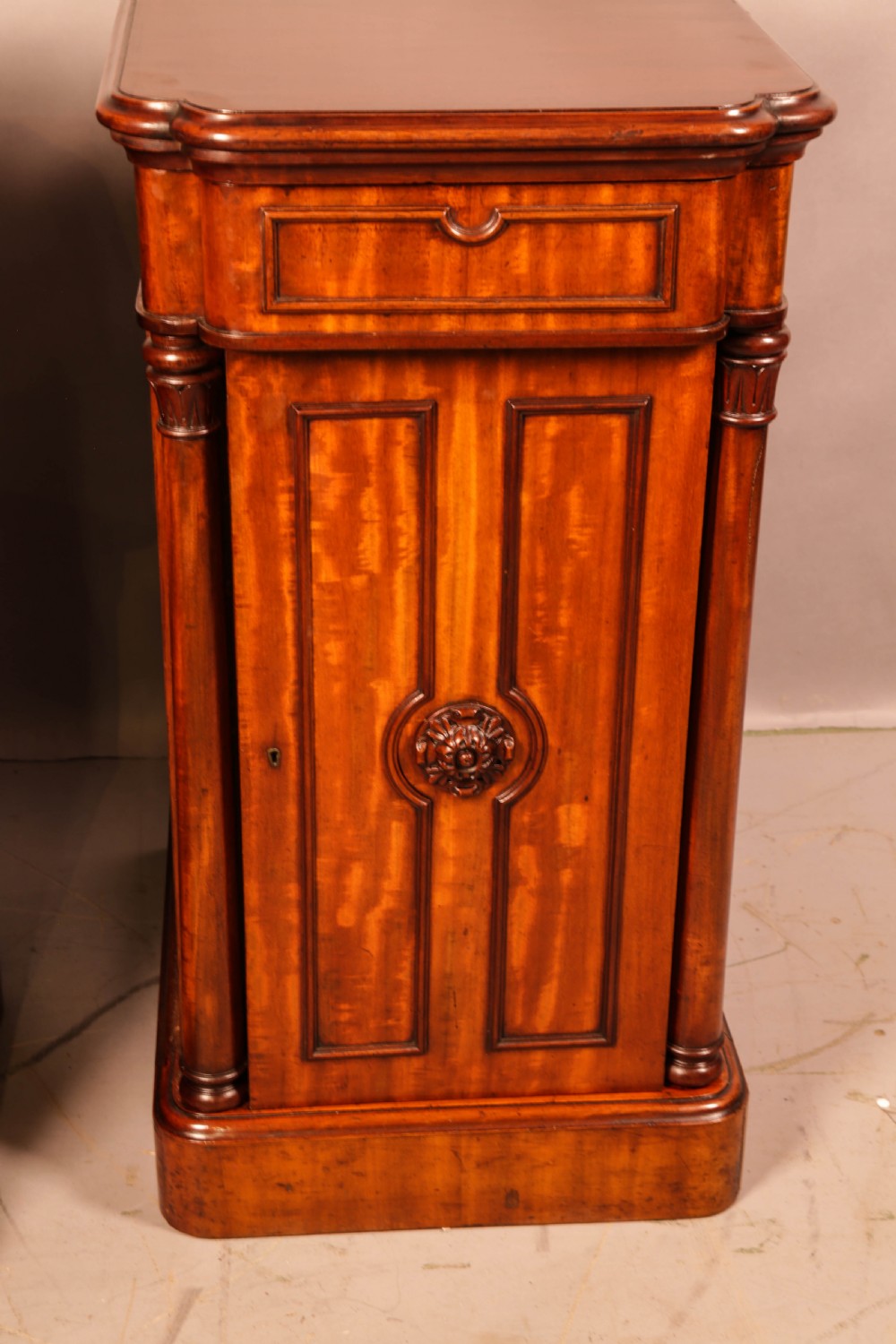 Fantastic Pair of Victorian Bedside Chests View IX