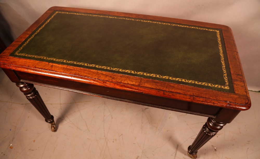 An Early Victorian Library Table in Mahogany View III