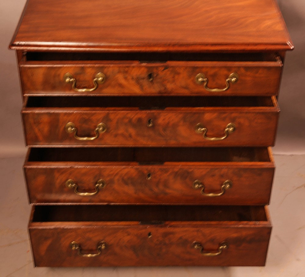 An Attractive Small Georgian Chest of Drawers View II