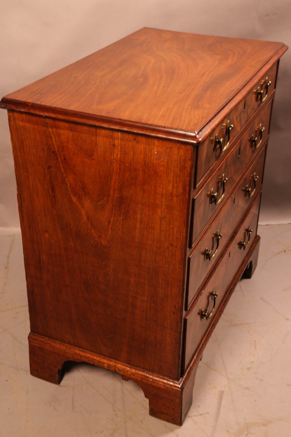An Attractive Small Georgian Chest of Drawers View V