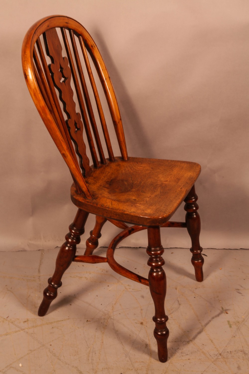 A Best Model Yew Windsor Kitchen Chair Allsop Worksop View II