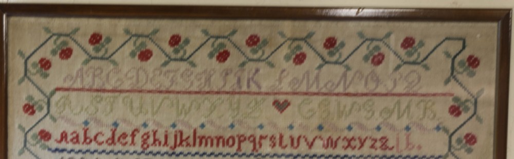 A Needlework Sampler y Hellen Barnett of Aberdeen aged 10 View III