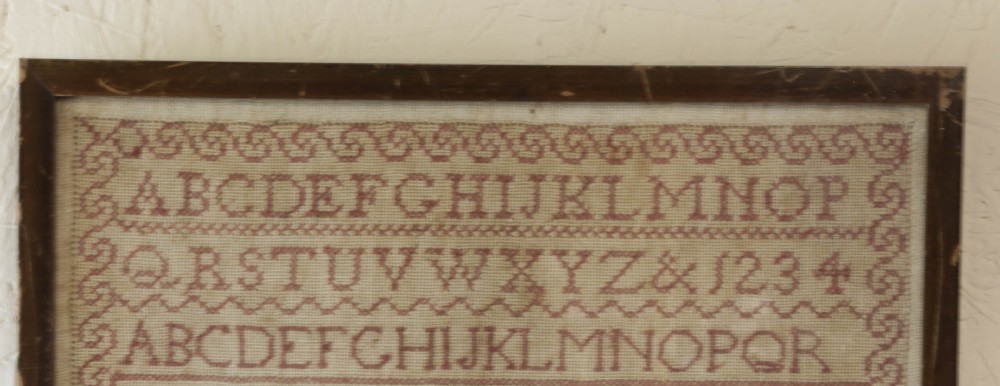 A Needlework Sampler by Diana Wood of Whitby View V