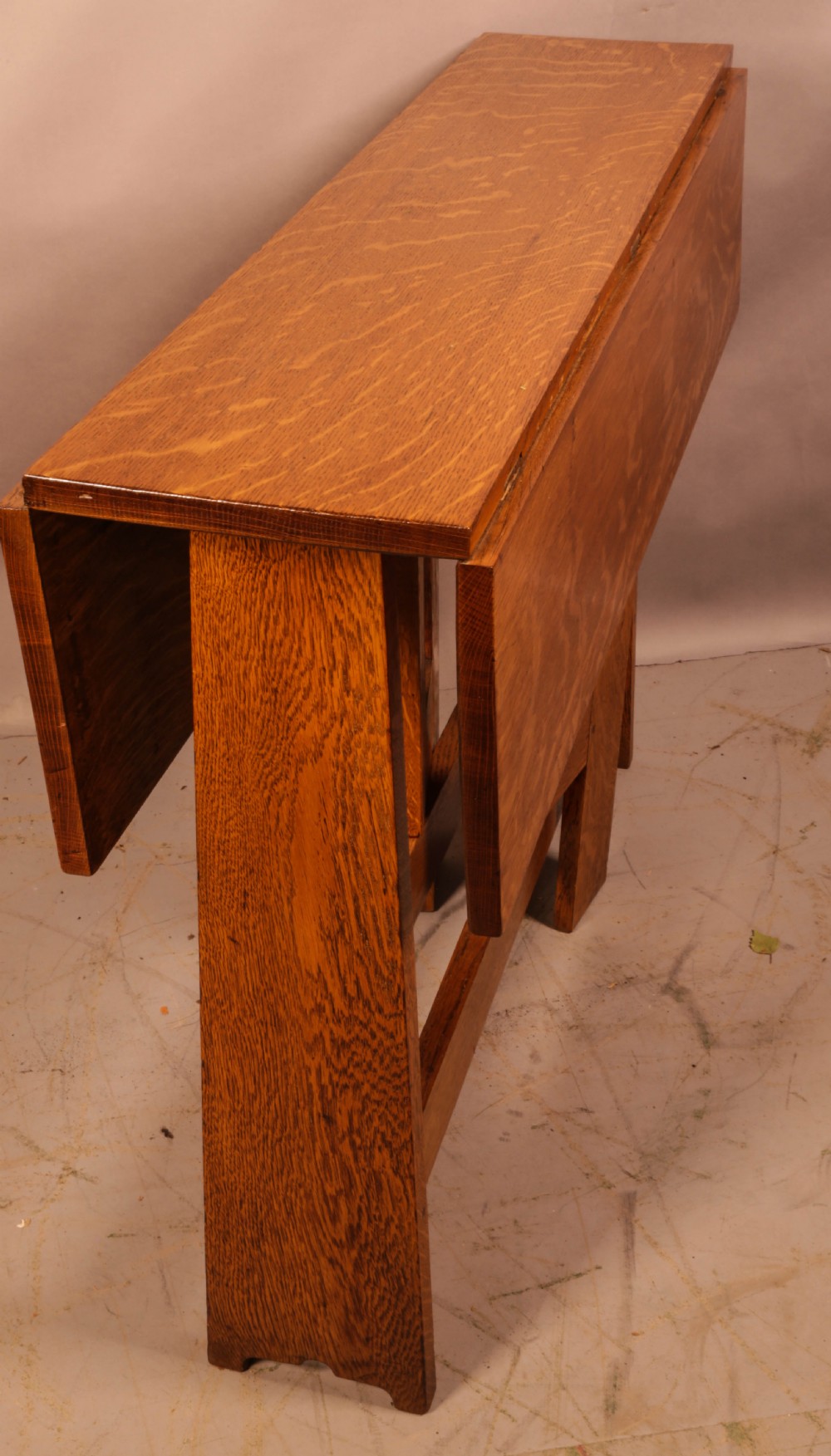 Arts and Crafts Drop Leaf Dining Table View III