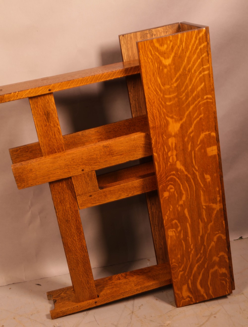 Arts and Crafts Drop Leaf Dining Table View VIII
