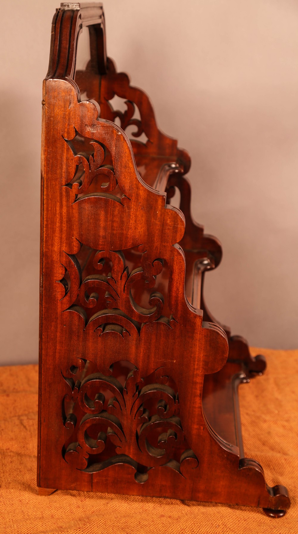 A Matching Pair of Mahogany Miniature Stands View III