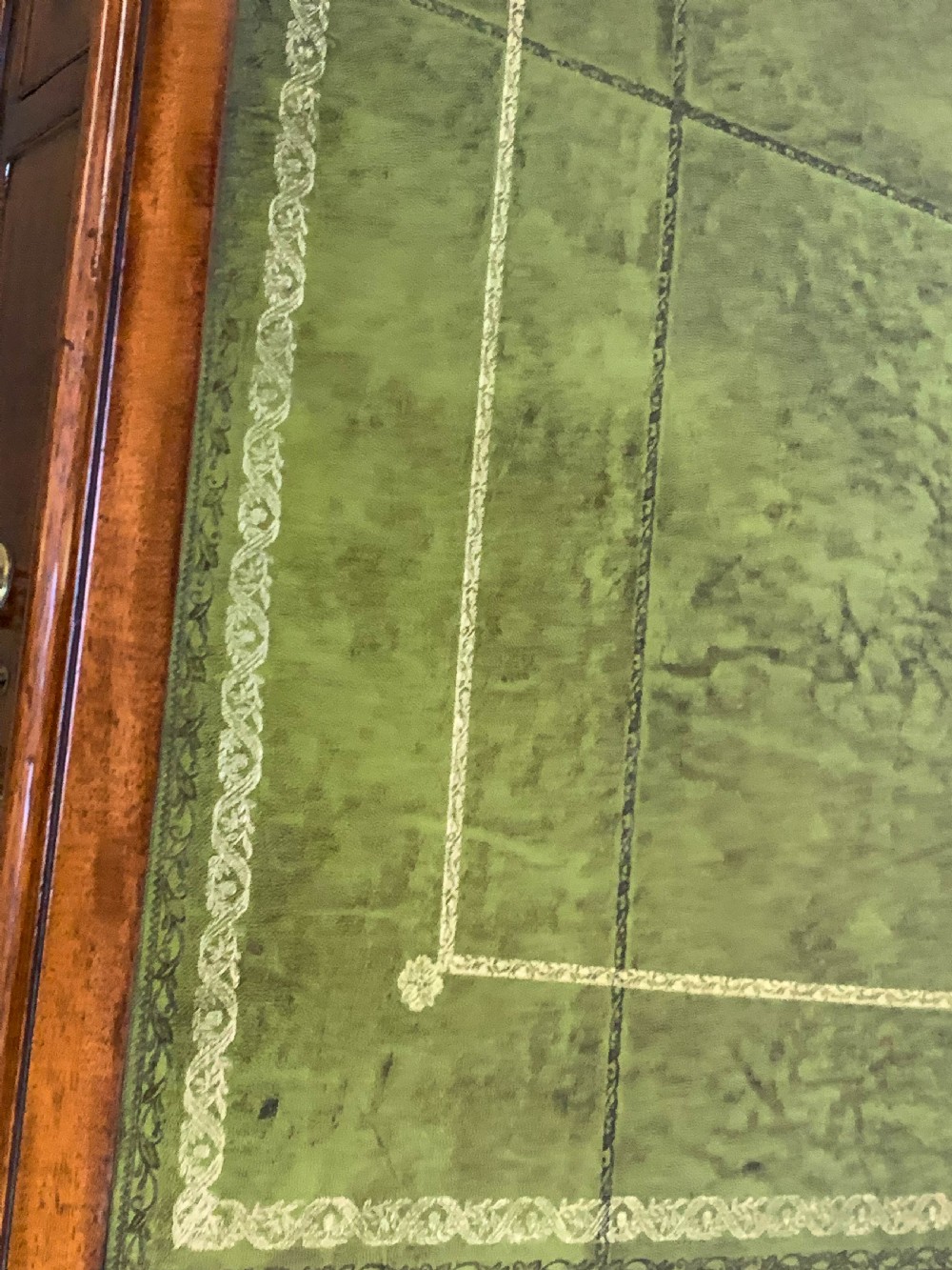 A Super Victorian Mahogany Partners Desk View IV