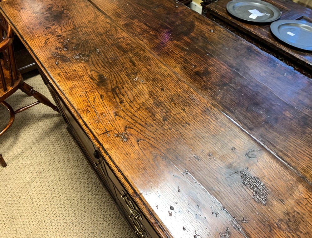 A Georgian Oak Serving Dresser Great Colour View VI
