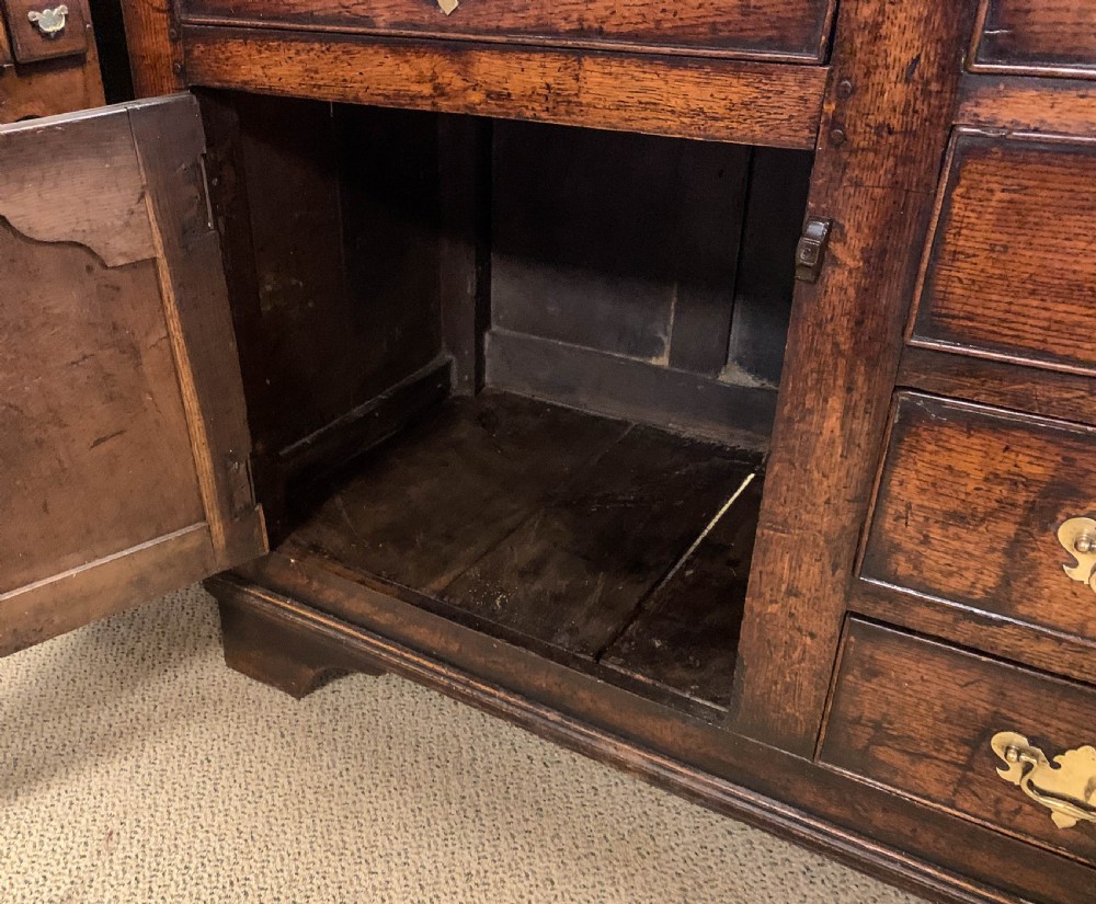 A Georgian Oak Serving Dresser Great Colour View XII
