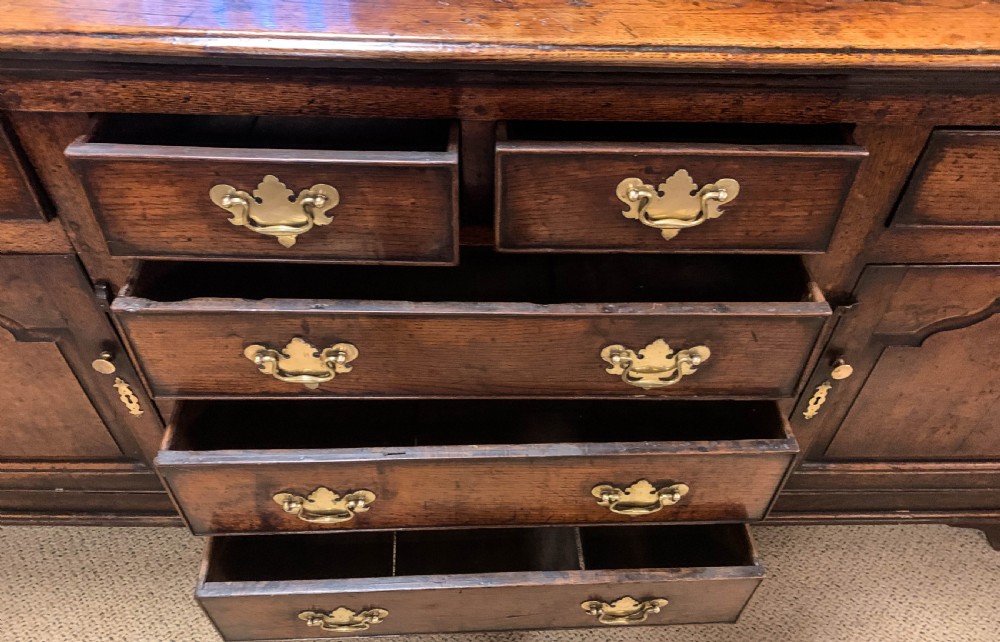 A Georgian Oak Serving Dresser Great Colour View XIV