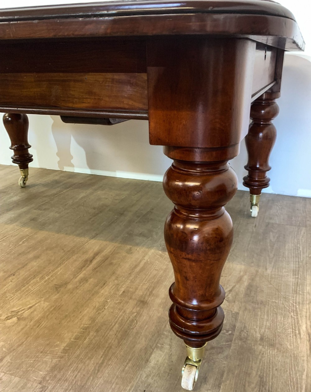 A Super Victorian Extending Dining Table in Mahogany seats up to 14 View XVI
