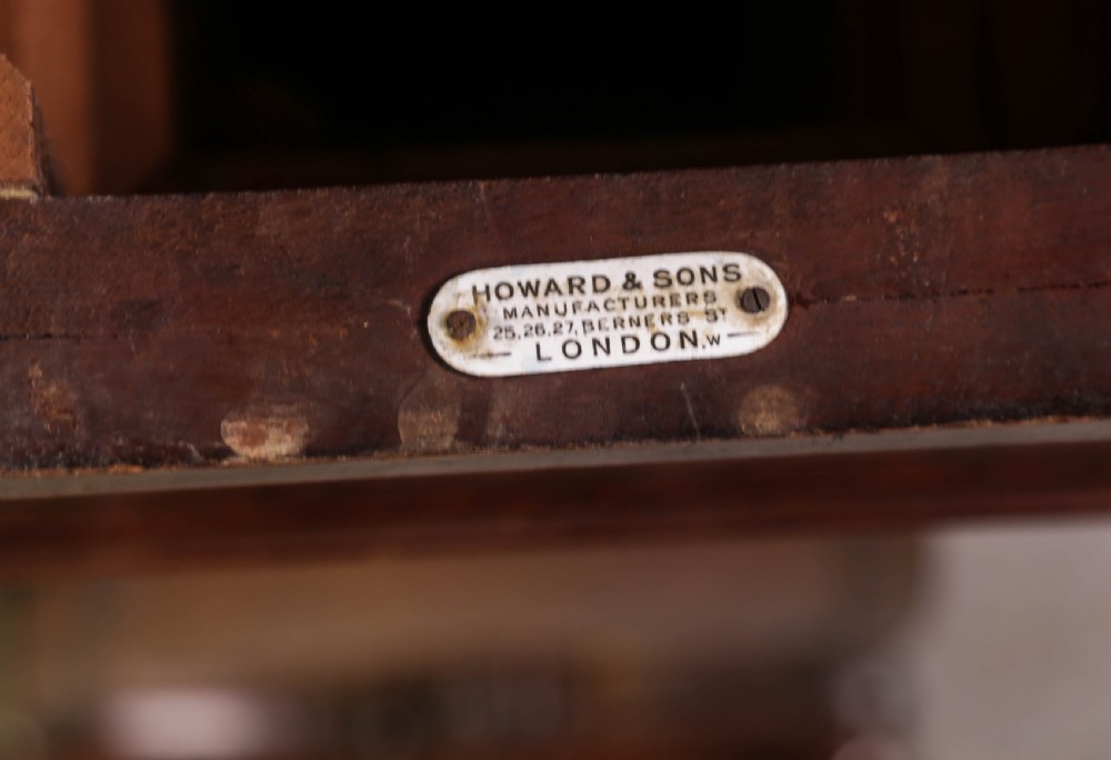 An Extreemly Rare Column by Howard and Son Berners London View VII