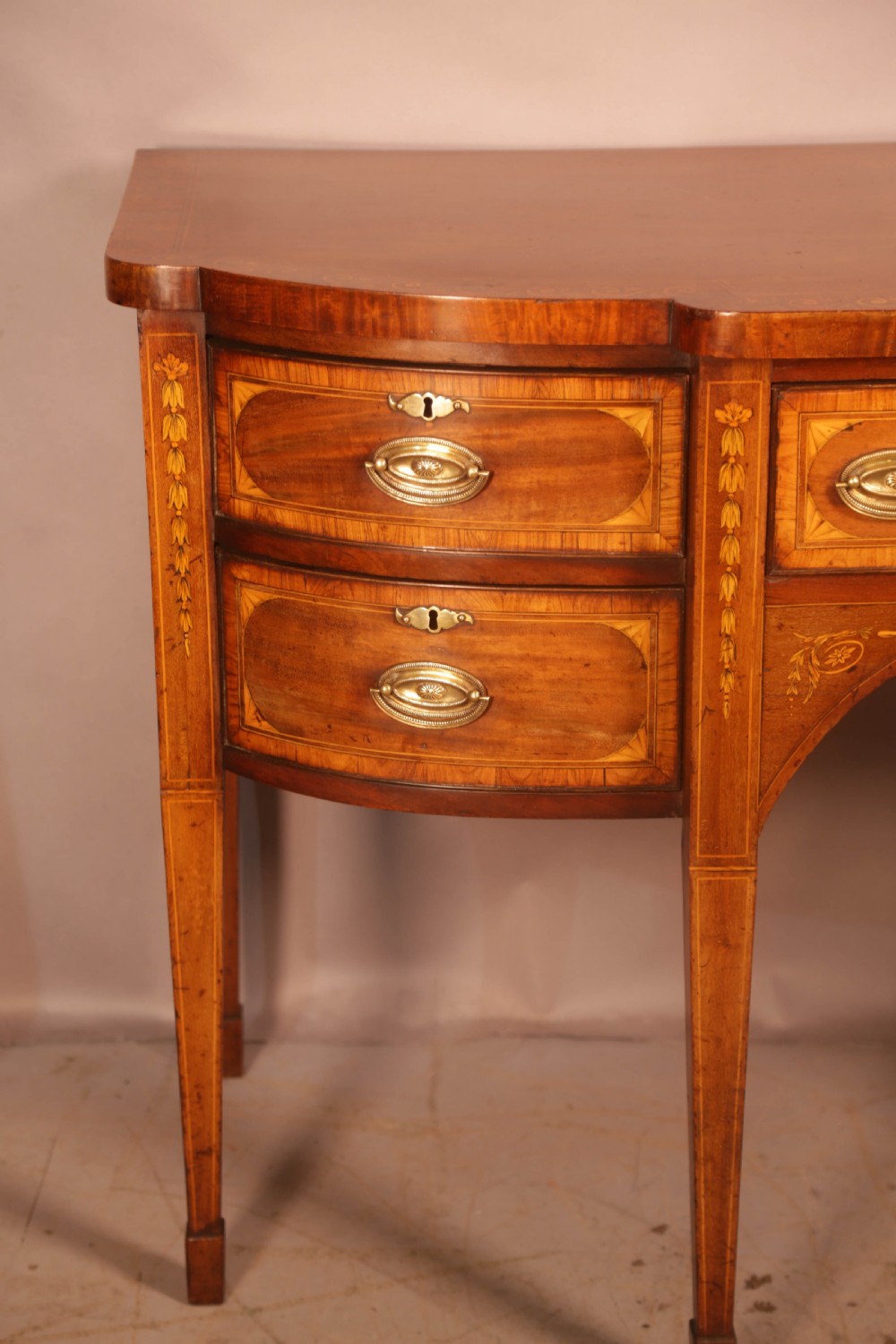A Superb Georgian Inlaid Sideboard View III