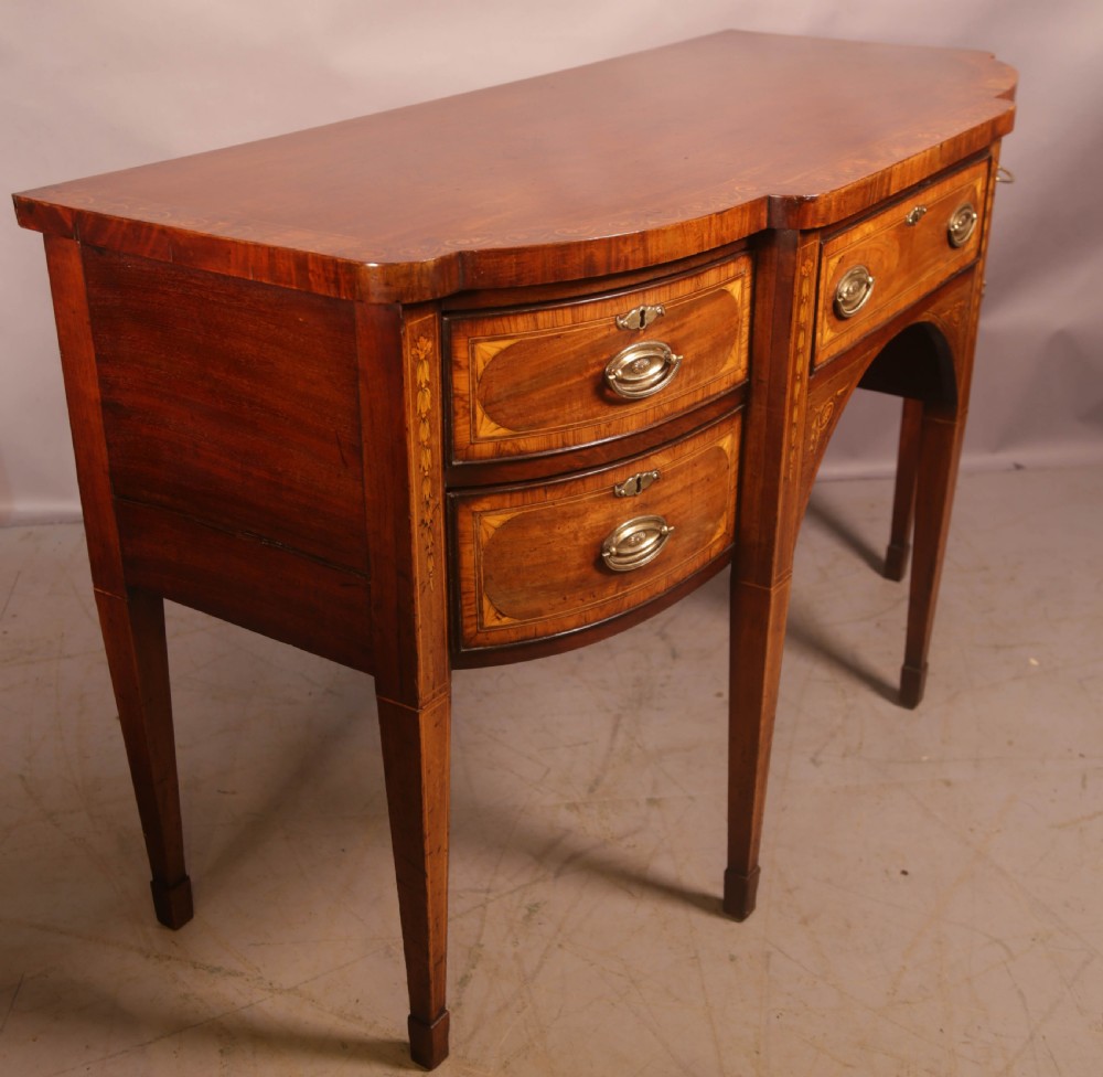 A Superb Georgian Inlaid Sideboard View VII