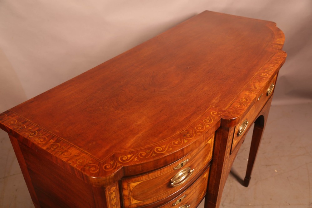 A Superb Georgian Inlaid Sideboard View IX