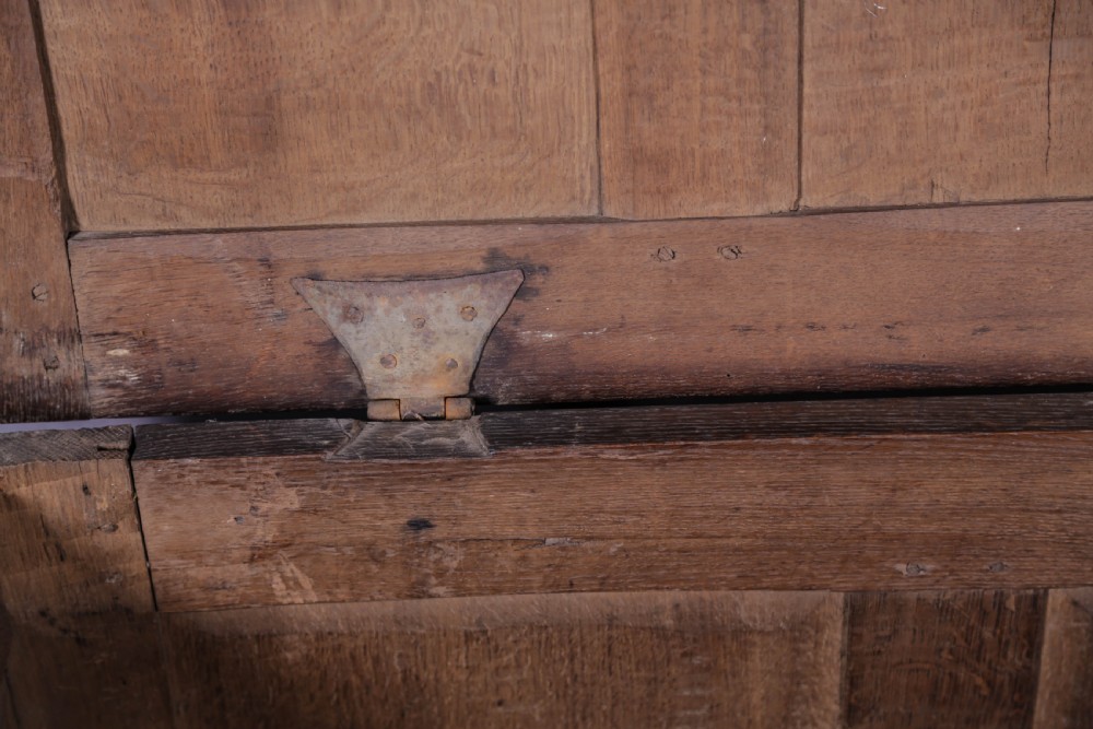 17th century Coffer Carved Oak View VII