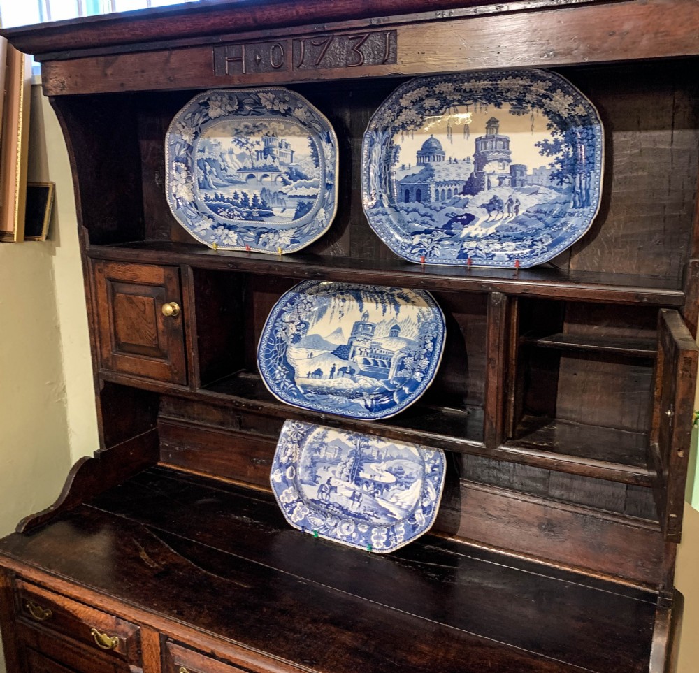 A Very Good Welsh Dresser 1731 HO in Oak View XV