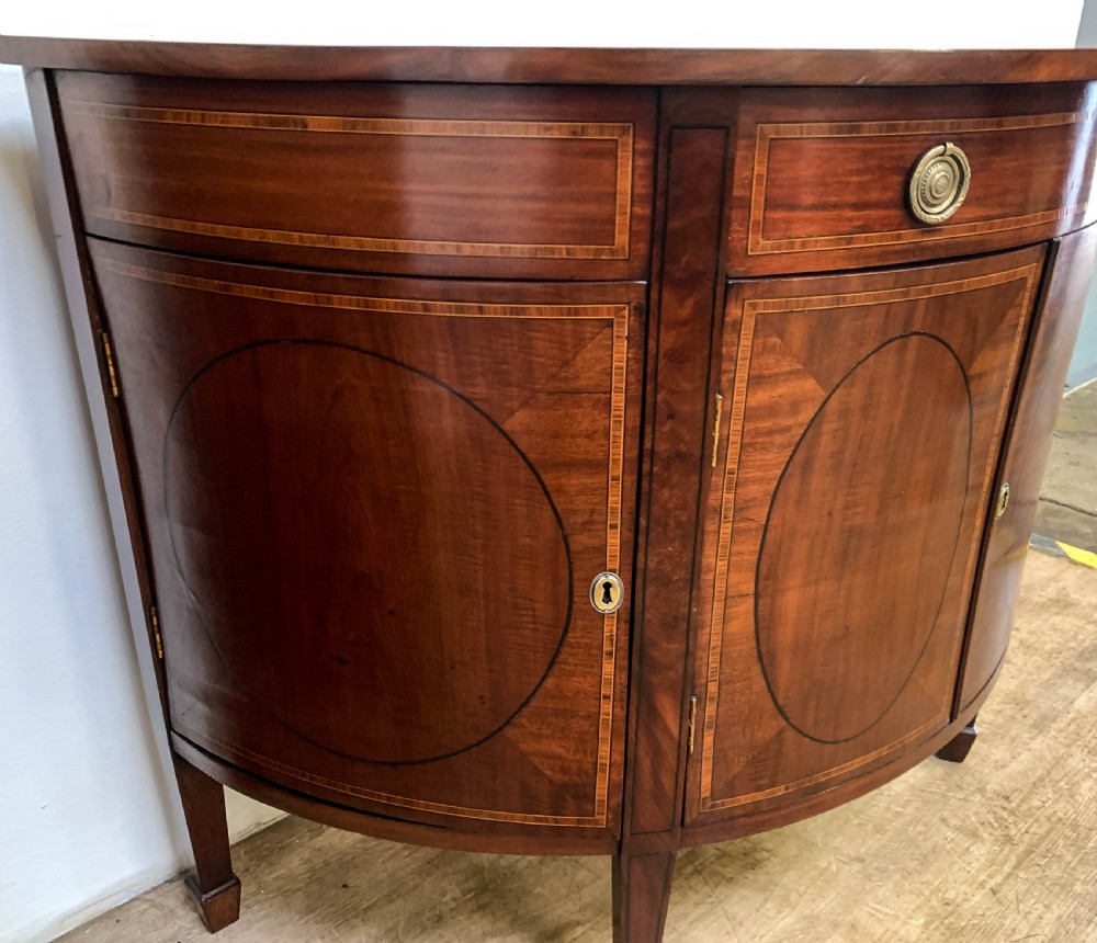 A Very Rare Matching Pair of Georgian Sideboards View V