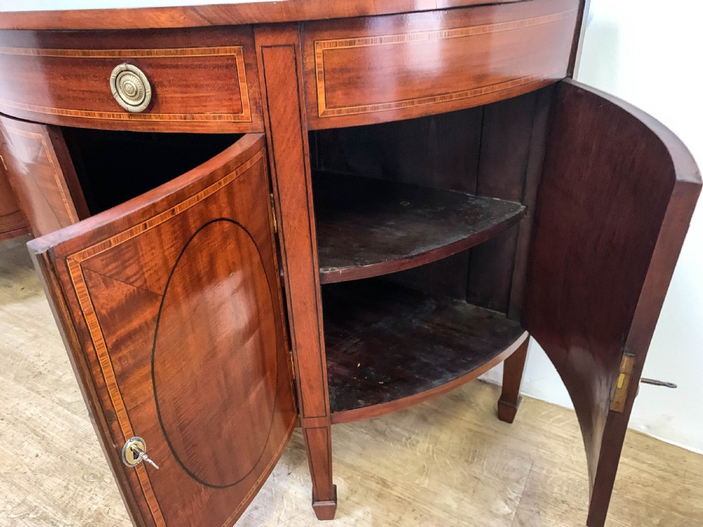A Very Rare Matching Pair of Georgian Sideboards View VII