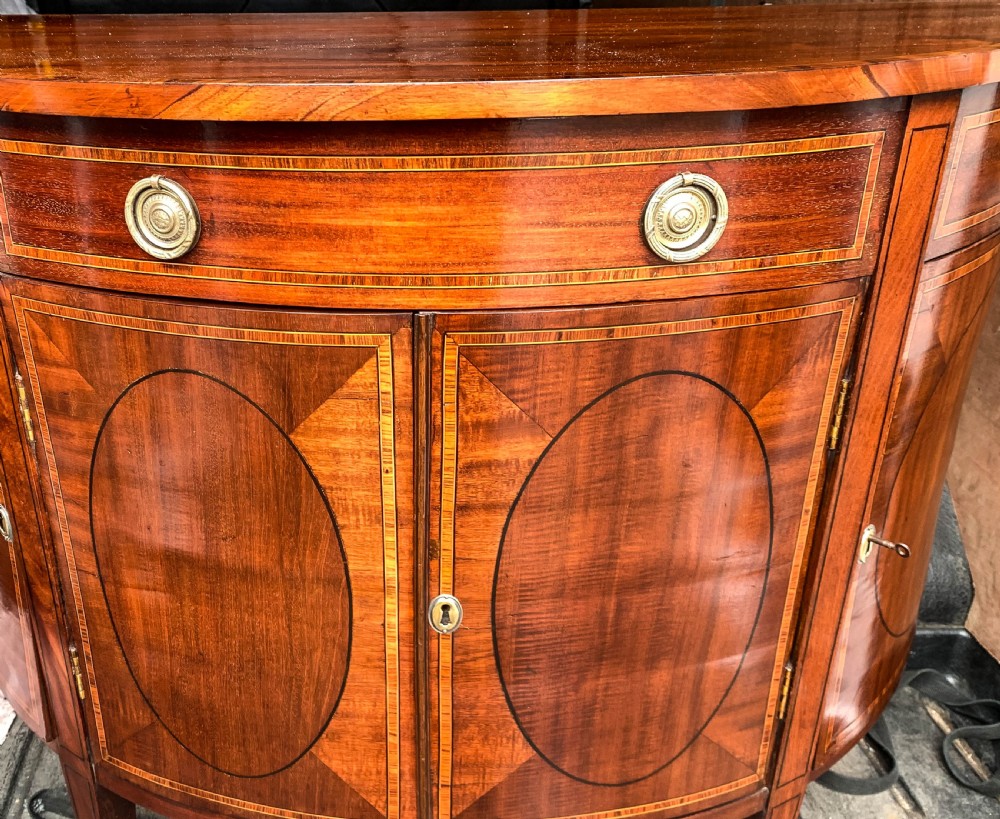 A Very Rare Matching Pair of Georgian Sideboards View IX