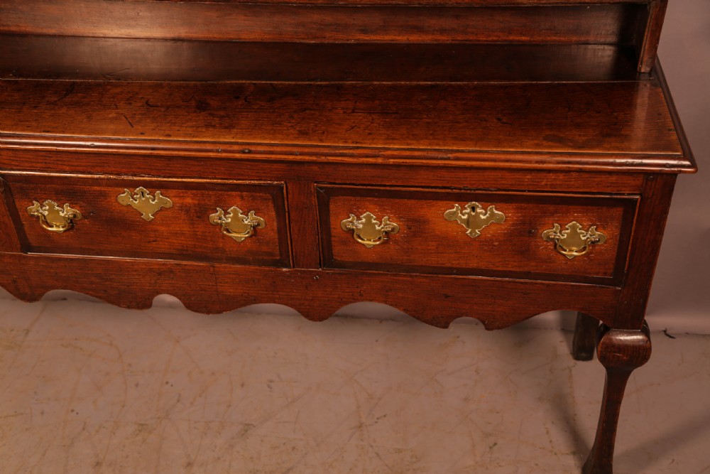 A Good early 8th century Oak Dresser View X
