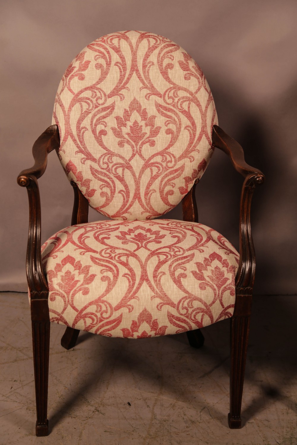 A Beutiful Pair of Geogian 18th c Salon Chairs View II