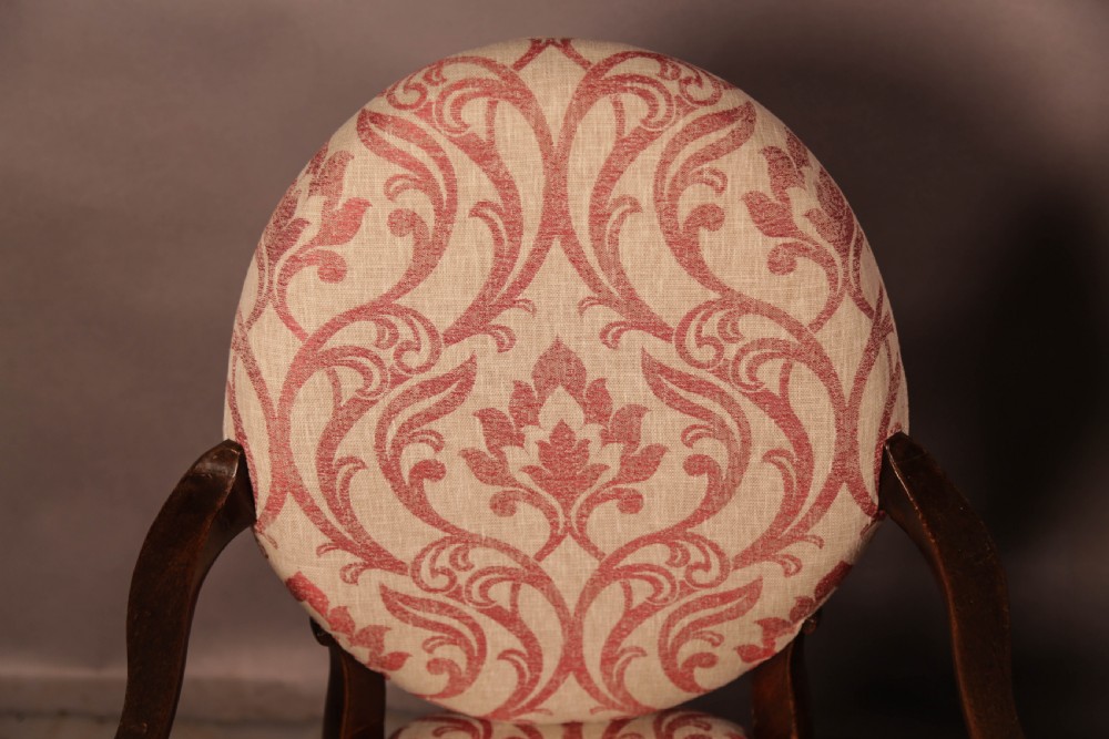 A Beutiful Pair of Geogian 18th c Salon Chairs View IV