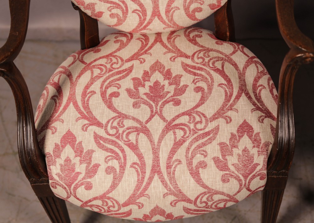 A Beutiful Pair of Geogian 18th c Salon Chairs View V