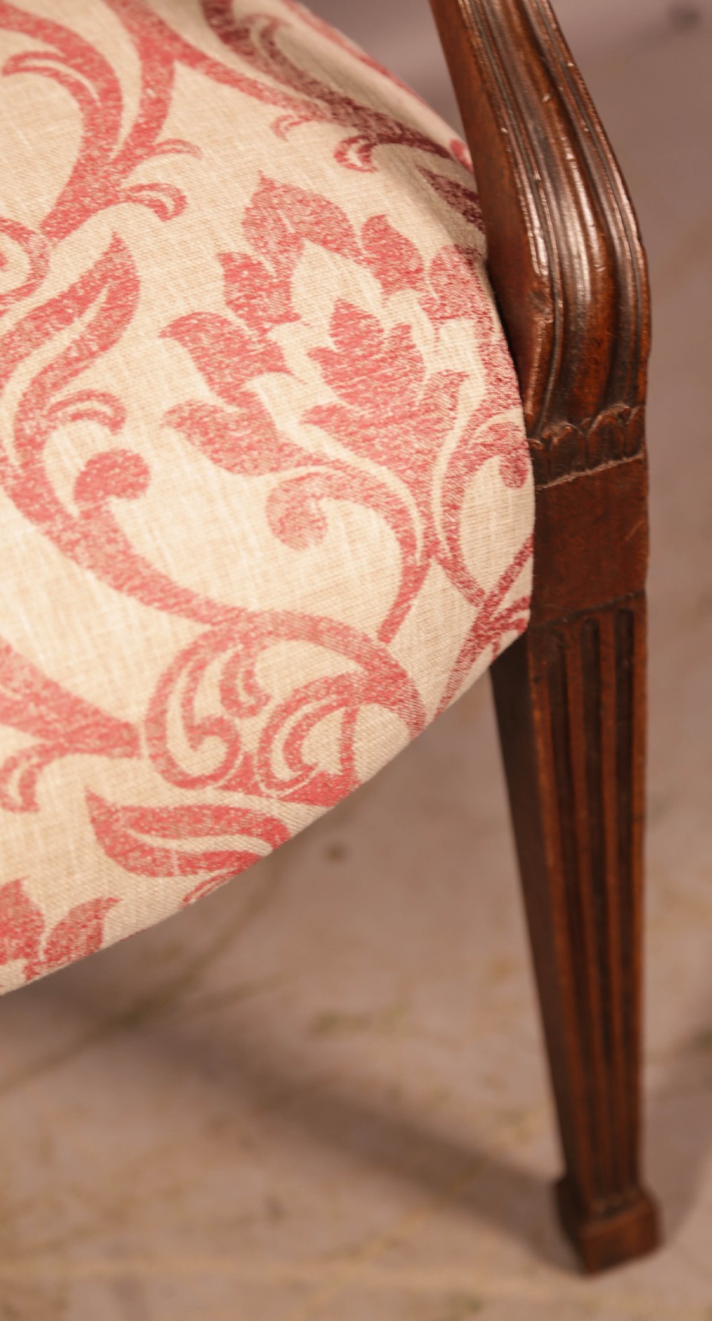 A Beutiful Pair of Geogian 18th c Salon Chairs View IX