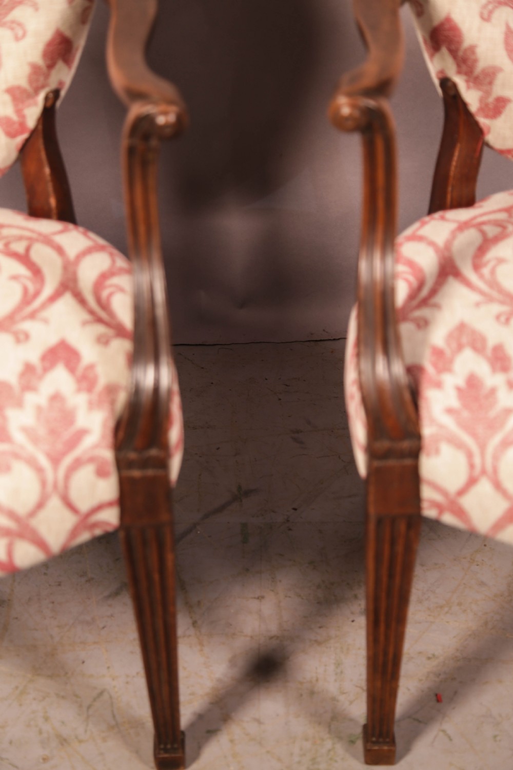 A Beutiful Pair of Geogian 18th c Salon Chairs View XI
